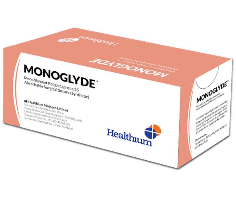 MONOGLYDE VIOLET U.S.P. 0, 70CM , 1/2 , ROUND BODIED, 36MM